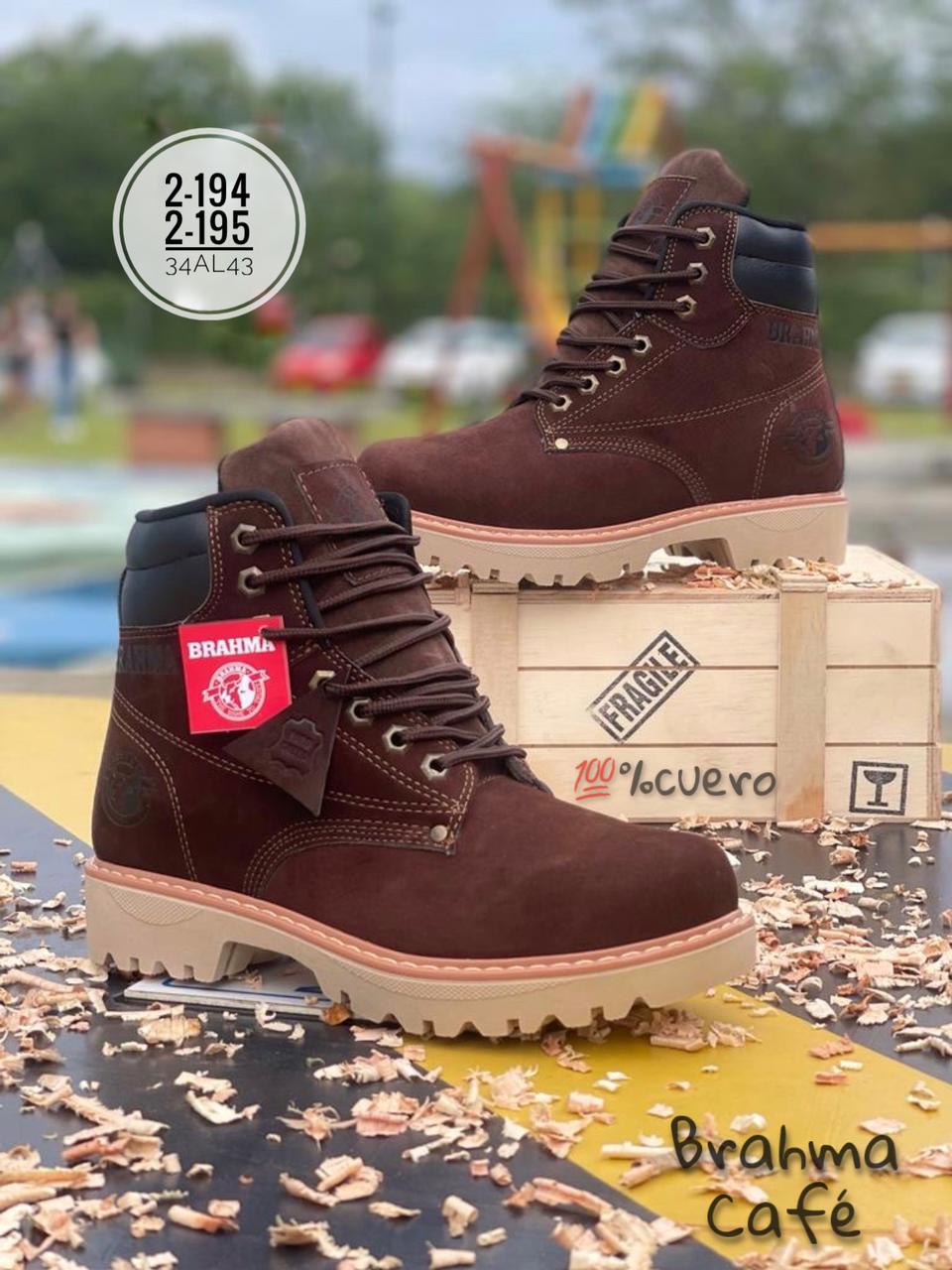 BOTA BRAHMA CUERO # 05