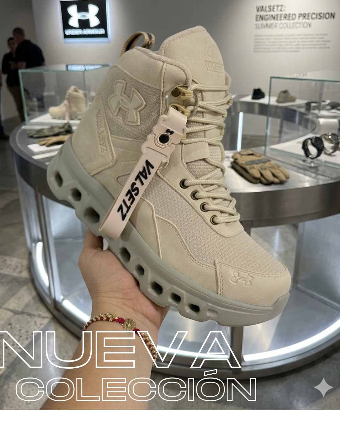 BOTA UNDER ARMOUR SHADOOW LA  # 8