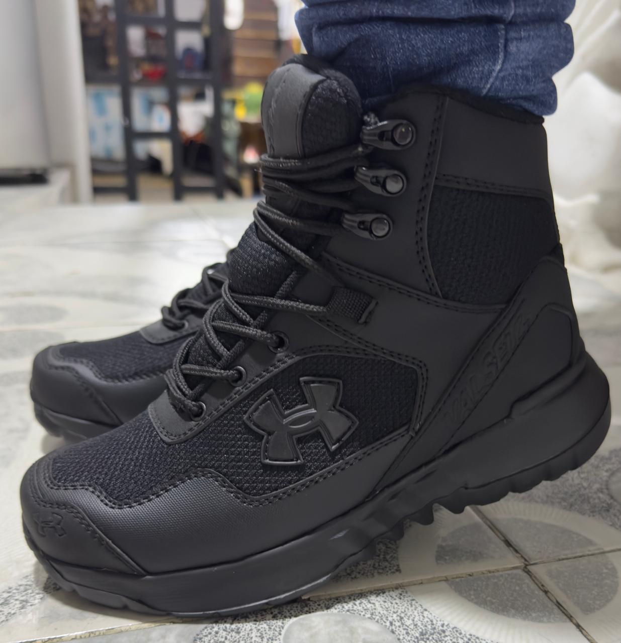 BOTA UNDER ARMOUR EVA # 01 NEGRO TODO